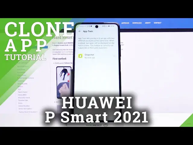 Video thumbnail for How to Clone Apps in HUAWEI P Smart 2021 – Dual Apps