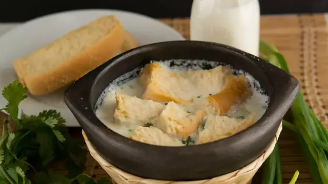 Video thumbnail for Changua Recipe - How To Make Colombian Milk Soup - SyS