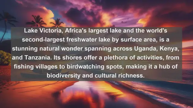 Video thumbnail for Discover Uganda's Natural Gems: Top 10 Famous Lakes in Uganda