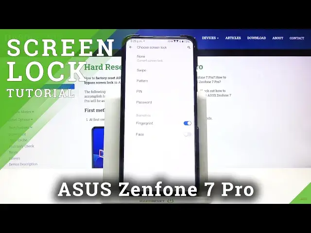 'Video thumbnail for How to Change Locking Method in ASUS Zenfone 7 Pro – Set Up Screen Lock'