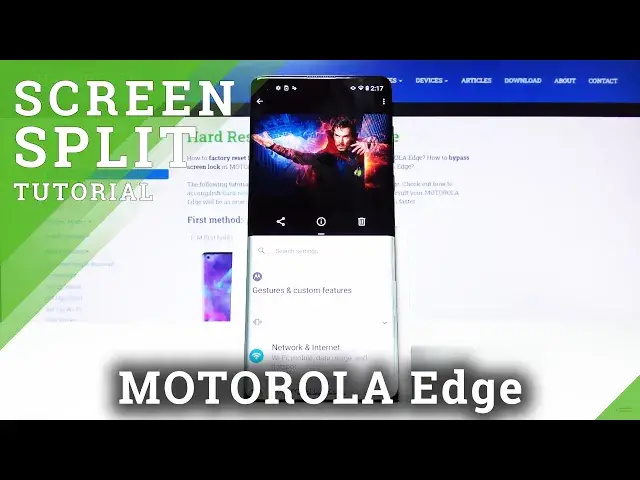 'Video thumbnail for How to Use Split Screen Feature in Motorola Edge – Create Double Screen'