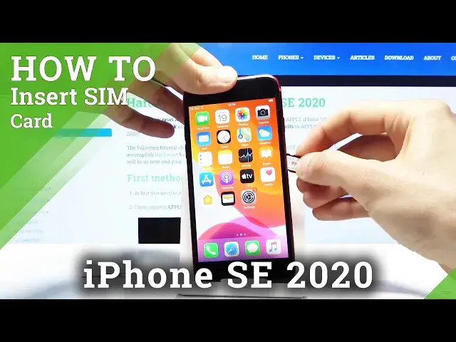 Video thumbnail for How to Install SIM Card in iPhone SE 2020 - Insert Nano SIM Card Tutorial