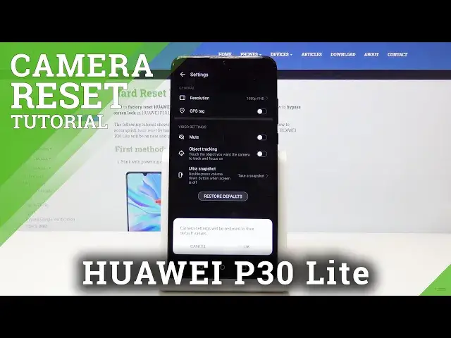 Video thumbnail for How to Reset Camera Options in HUAWEI P30 Lite – Reset Camera Settings