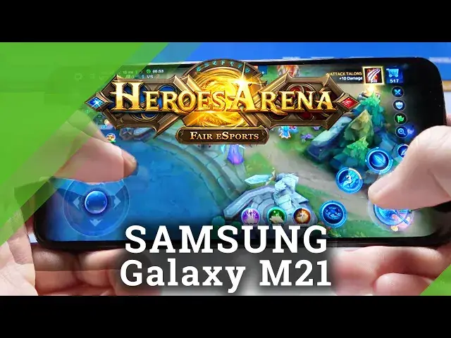 'Video thumbnail for Heroes Evolved on SAMSUNG Galaxy M21 – Gameplay'