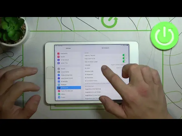 'Video thumbnail for Change Current Siri Language – Siri Settings on APPLE iPad Mini 4'