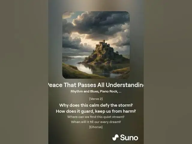 Video thumbnail for Peace That Passes All Understanding