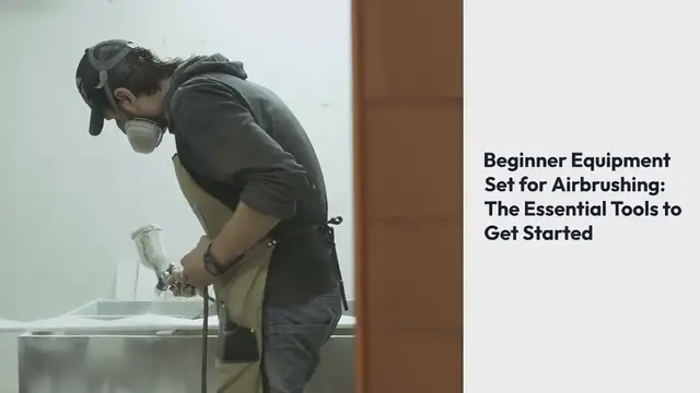 Video thumbnail for Beginner Equipment Set for Airbrushing: The 12 Essential Tools to Beautify Your Miniatures