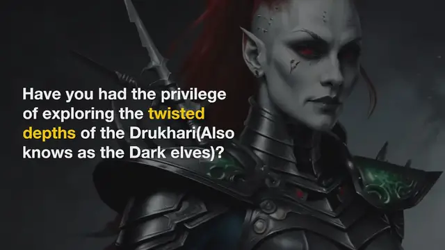 Video thumbnail for Best Drukhari Dark Elf Starter Set: Tremble Before the Nightmarish Might of the Kabal