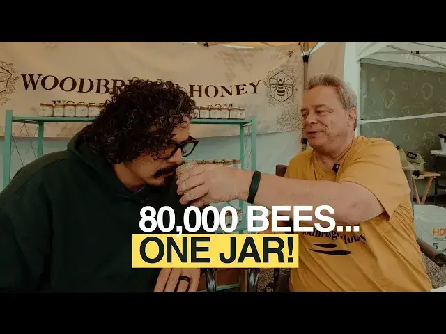 Video thumbnail for How One Gwinnett Backyard Beekeeper Turned 80,000 Bees Into a Hidden Honey Gem