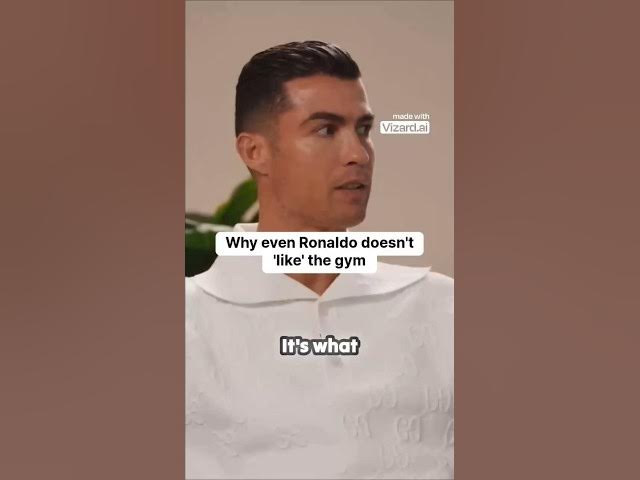 Video thumbnail for Ronaldo's REAL Workout Secret: Why He Avoids the Gym#viral #podcast #trending #viralshort