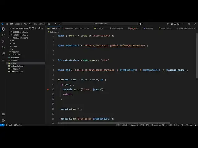 Video thumbnail for Node.js Tutorial to Make $100 Dollar Per Month Passive Income By Making Online Tools in JS
