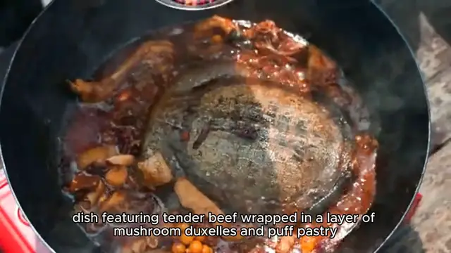 'Video thumbnail for Beef Wellington'