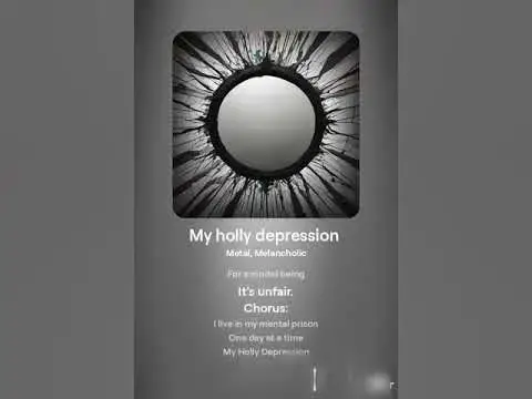 Video thumbnail for My Holly Depression