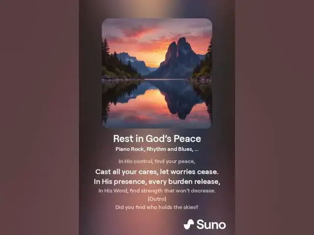 Video thumbnail for Rest in God’s Peace: A Song of Trust and Solace