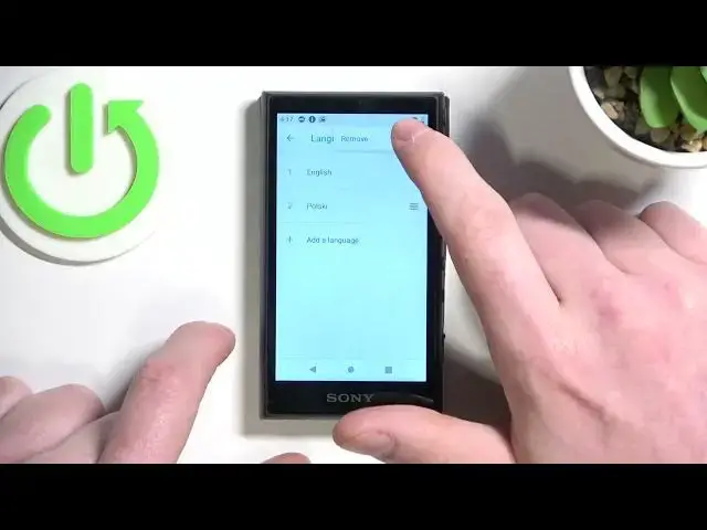Video thumbnail for Sony NW 100A - How To Change Language
