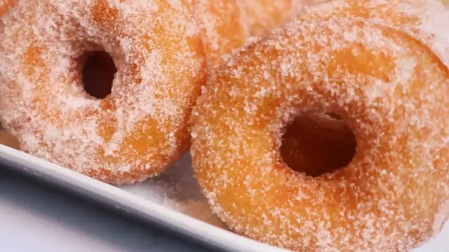 Video thumbnail for Fluffy Sugar Donut Recipe - How to Make Donut