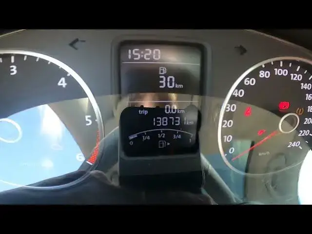 'Video thumbnail for How to Find and Reset Travel Time on the Speedometer of Volkswagen Polo V ( 2009 – 2017 )'
