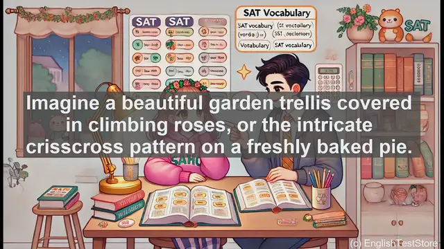 Video thumbnail for 5000 Must Know SAT Vocabulary - SAT Vocabulary: Understanding 'Lattice' and Its Uses