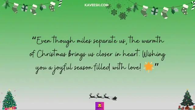 Video thumbnail for Christmas Wishes To Family Far Away