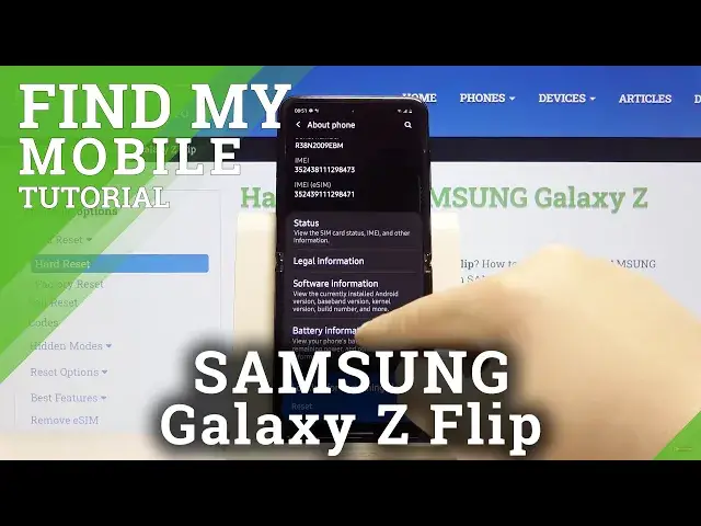 'Video thumbnail for How to Check Phone Specification in SAMSUNG Galaxy Z Flip – Find Phone info'