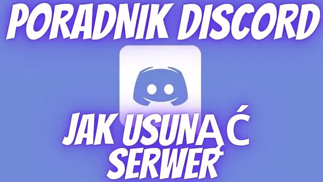 Video thumbnail for Jak usunąć serwer na Discordzie? *DISCORD*