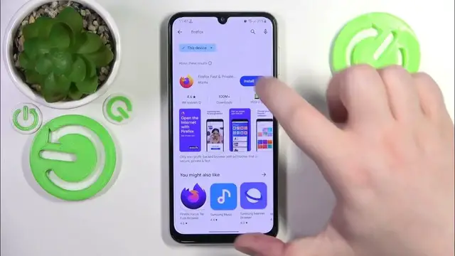 'Video thumbnail for How to Install Firefox Browser on SAMSUNG Galaxy M34?'