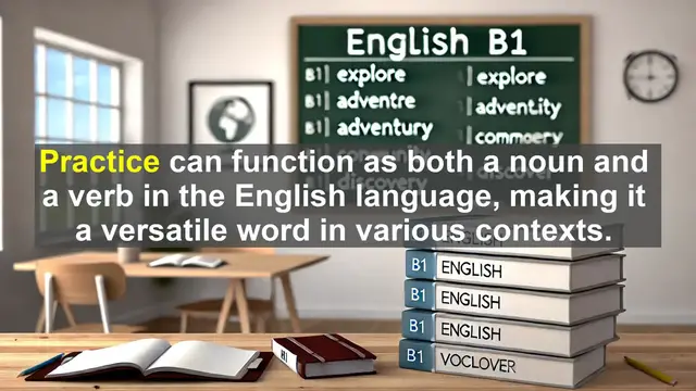 Video thumbnail for 2500 Must Know CEFR B1 Vocabulary - The Power of Practice: Key to Mastering Any Skill