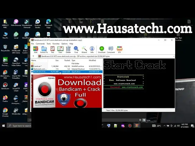 'Video thumbnail for YANDA AKE CRACKING DIN BANDICAM RECORDER FREE DOWNLOAD VIDEO'
