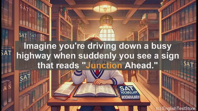 Video thumbnail for 5000 Must Know SAT Vocabulary - SAT Vocabulary: Understanding 'Junction' Beyond Road Signs