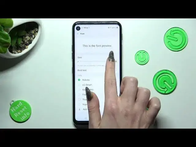 'Video thumbnail for LG Q70 and Font Settings - Change Text Size in Display Customizations'
