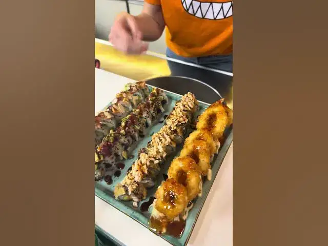 Video thumbnail for Le creazioni dello chef 🍣 #TropicalSushi #tropical  #food #padova #blogger #cibo