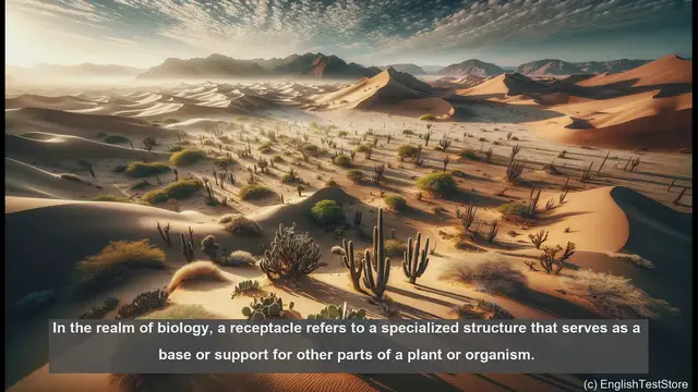 Video thumbnail for Receptacle in biology