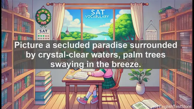 Video thumbnail for 5000 Must Know SAT Vocabulary - Isle: Exploring the Meaning and Usage of This Island Term