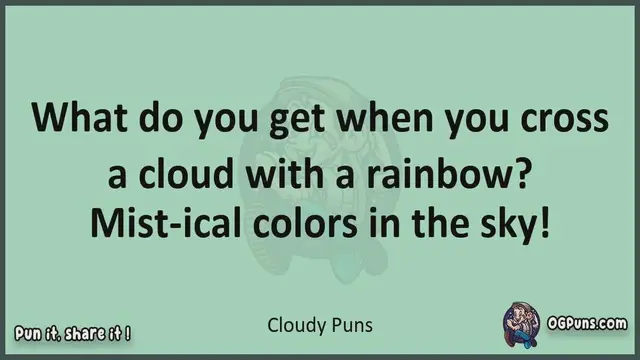 Video thumbnail for Cloudy - Jokes, Puns, Wordplays, and Laughter