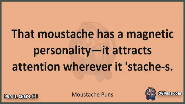Video thumbnail for Moustache - Jokes, Puns, Wordplays, and Laughter