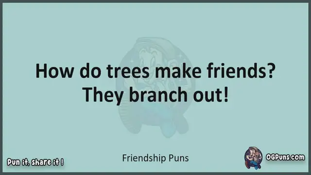 Video thumbnail for Friendship - Jokes, Puns, Wordplays, and Laughter