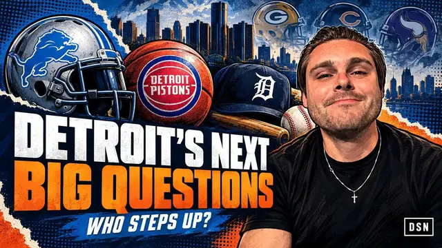 Video thumbnail for Pistons need a real No. 2, Tigers need a better offseason, and the NFC North is wide open