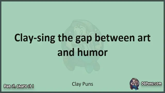 Video thumbnail for Clay - Jokes, Puns, Wordplays, and Laughter