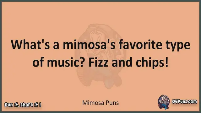 Video thumbnail for Mimosa - Jokes, Puns, Wordplays, and Laughter