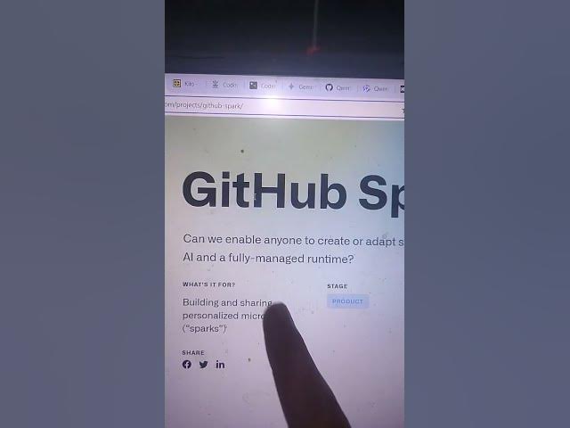 Video thumbnail for GitHub Spark Build Full-Stack Apps with ONE Prompt! 🚀 | AI No-Code Tutorial #shorts