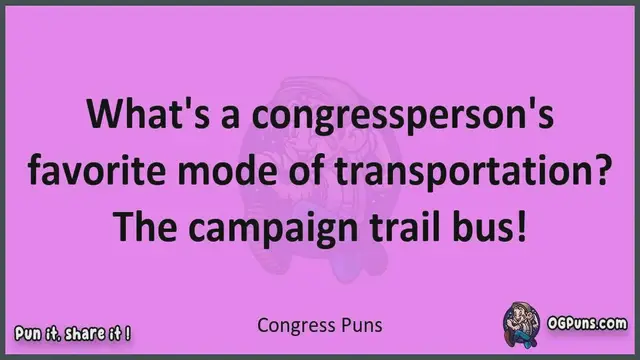 Video thumbnail for Congress - Jokes, Puns, Wordplays, and Laughter