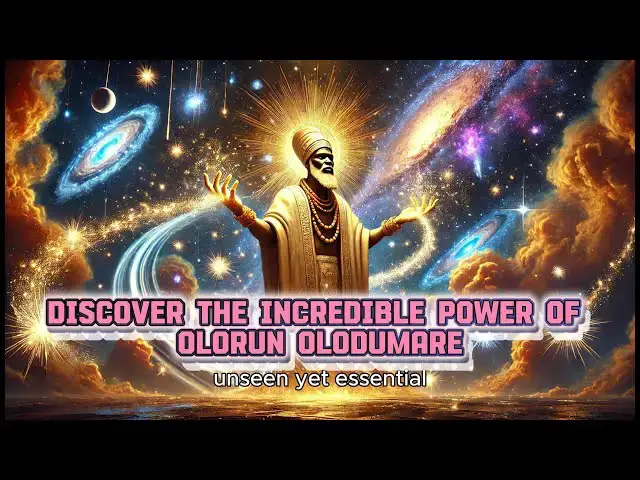 Video thumbnail for Discover the INCREDIBLE POWER of Olorun Olodumare!