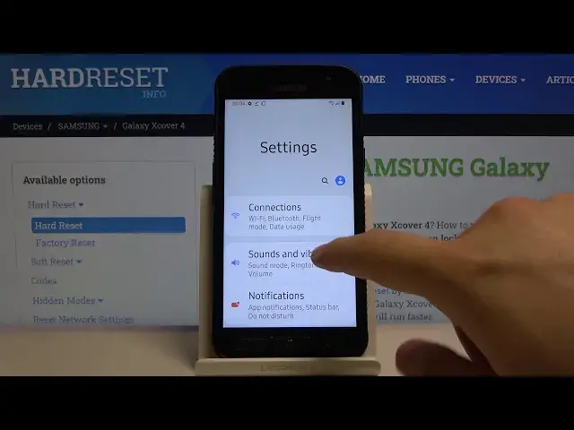 'Video thumbnail for How to Manage Vibrations in SAMSUNG Galaxy Xcover 4 – Vibration Settings'