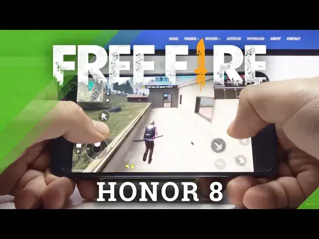 Video thumbnail for Garena Free Fire HONOR 8 Gameplay - FPS Review / Game Test
