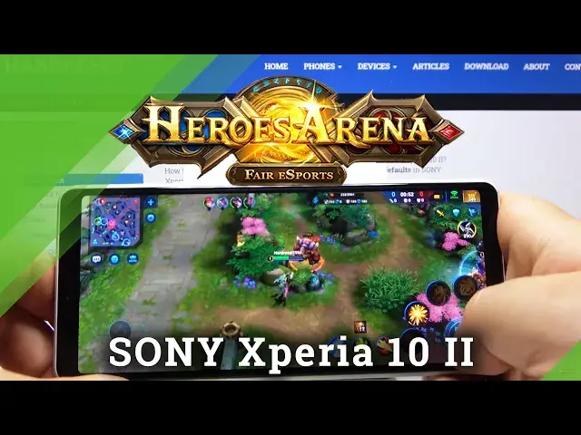 'Video thumbnail for Heroes Arena on SONY Xperia 10 II – Game Test'