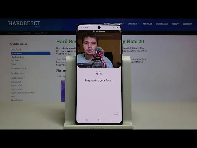 'Video thumbnail for How to Set Up Face Unlock in SAMSUNG Galaxy Note 20 – Add Face Unlock'