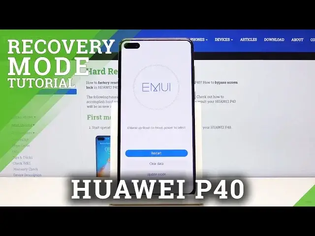 'Video thumbnail for How to Enter Recovery Mode on HUAWEI P40 - Exit Recovery Menu'