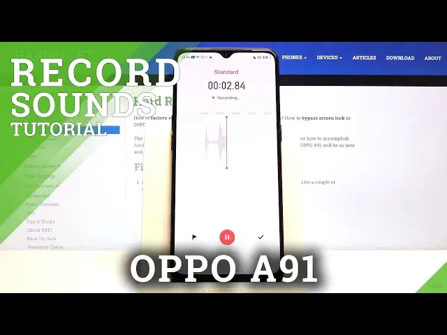 Video thumbnail for How to Record Sounds in OPPO A91 – Use Sounds Recorder