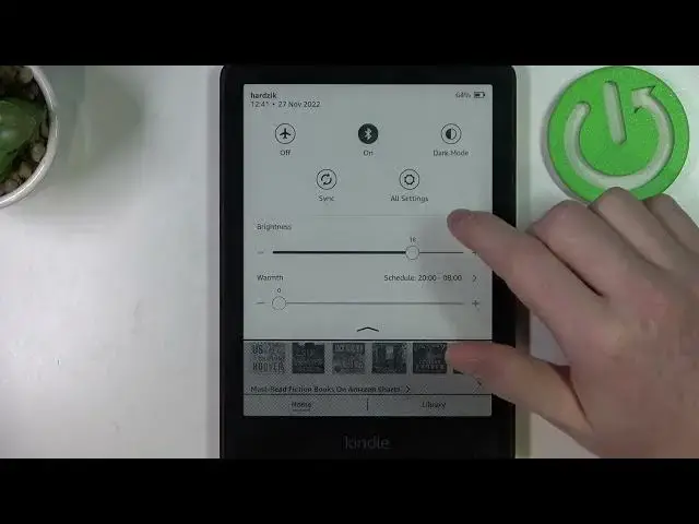 Video thumbnail for Amazon Kindle Paperwhite 11th Generation - How To Adjust Screen Brightness