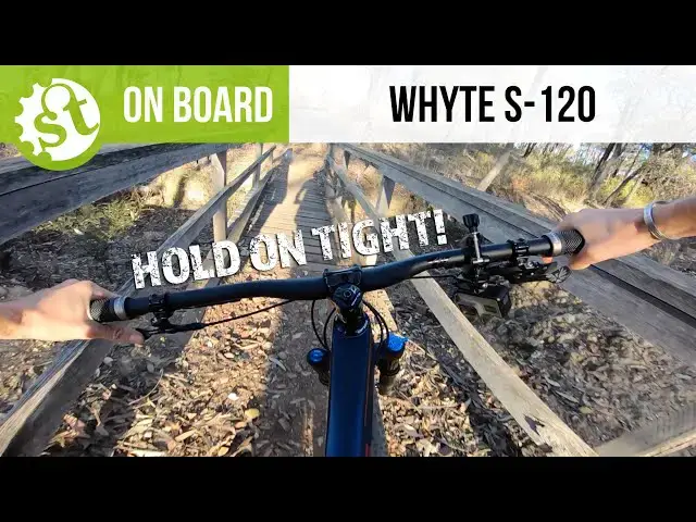 Video thumbnail for On Board | Riding The 2019 Whyte S-120 C RS Test Bike